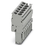 Phoenix Contact 5 Way Pluggable Terminal Block, Plug, Spring Cage Termination