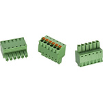 Wurth Elektronik 3.81mm Pitch 4 Way Vertical Pluggable Terminal Block, Plug, Through Hole, Screw Termination
