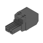 Weidmuller 7.62mm Pitch 5 Way Pluggable Terminal Block, Plug, Screw Mount