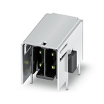 Phoenix Contact 2.54mm Pitch 2 Way Right Angle Pluggable Terminal Block, Header, Through Hole, Solder Termination