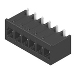 Weidmuller 5mm Pitch 6 Way Pluggable Terminal Block, Header, Plug-In