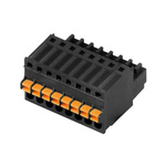 Weidmuller 2.5mm Pitch 4 Way Pluggable Terminal Block, Plug, PCB
