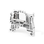 2 Way Pluggable Terminal Block, Feed Through Plug, DIN Rail, Push In Termination