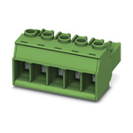 Phoenix Contact 7.62mm Pitch 8 Way Pluggable Terminal Block, Plug, Screw Termination