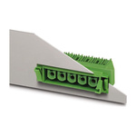 Phoenix Contact 10.16mm Pitch 4 Way Right Angle Pluggable Terminal Block, Feed Through Inverted Header, Panel Mount,