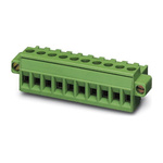 Phoenix Contact 5mm Pitch 18 Way Pluggable Terminal Block, Plug, Screw Termination