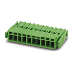 Phoenix Contact 5.08mm Pitch 2 Way Pluggable Terminal Block, Plug, Screw Termination