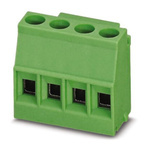 Phoenix Contact 7.62mm Pitch 2 Way Pluggable Terminal Block, Header, Through Hole, Solder Termination