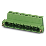 Phoenix Contact 5.08mm Pitch 11 Way Pluggable Terminal Block, Inverted Plug, Cable Mount, Screw Termination