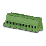 Phoenix Contact 5.08mm Pitch 23 Way Pluggable Terminal Block, Inverted Plug, Cable Mount, Crimp Termination