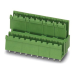 Phoenix Contact 5.0mm Pitch 10 Way Pluggable Terminal Block, Header, Solder Termination