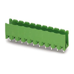 Phoenix Contact 5.08mm Pitch 22 Way Pluggable Terminal Block, Header, Solder Termination