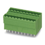 Phoenix Contact 5.08mm Pitch 15 Way Pluggable Terminal Block, Header, Solder Termination