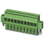 Phoenix Contact 3.5mm Pitch 4 Way Pluggable Terminal Block, Plug, Cable Mount, Screw Termination