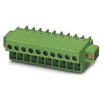 Phoenix Contact 3.81mm Pitch 6 Way Pluggable Terminal Block, Plug, Cable Mount, Screw Termination