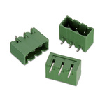 Wurth Elektronik 5.0mm Pitch 7 Way Pluggable Terminal Block, Header, PCB Mount, Solder Termination