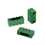Wurth Elektronik 5.08mm Pitch 8 Way Pluggable Terminal Block, Header, PCB Mount, Solder Termination