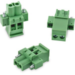 Wurth Elektronik 5mm Pitch 3 Way Horizontal Pluggable Terminal Block, Plug, Cable Mount, Solder Termination