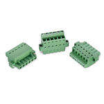 Wurth Elektronik 5.08mm Pitch 5 Way Vertical Pluggable Terminal Block, Plug, PCB Mount, Solder Termination