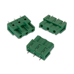 Wurth Elektronik 7.62mm Pitch 8 Way Vertical Pluggable Terminal Block, Inverted Header, Through Hole, Solder Termination