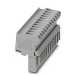 Phoenix Contact 5.2mm Pitch 12 Way Pluggable Terminal Block, Plug, DIN Rail, Spring Cage Termination