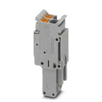 Phoenix Contact Pluggable Terminal Block, Plug, DIN Rail, Push In Termination
