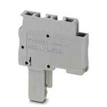 5.2mm Pitch 1 Way Pluggable Terminal Block, Plug, DIN Rail, Spring Cage Termination
