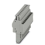 Phoenix Contact Not Applicable Pitch 9 Way Pluggable Terminal Block, Plug, DIN Rail, Screw Termination