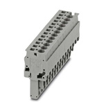 Phoenix Contact 6.2mm Pitch Pluggable Terminal Block, Plug, Plug-In, Spring Cage Termination