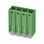 Phoenix Contact 7.62mm Pitch 4 Way Pluggable Terminal Block, Header