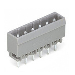 Wago 5mm Pitch 2 Way Pluggable Terminal Block, Header