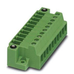 Phoenix Contact 3.81mm Pitch 6 Way Pluggable Terminal Block, Header