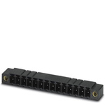 Phoenix Contact 3.5mm Pitch 16 Way Right Angle Pluggable Terminal Block, Header, Through Hole, Solder Termination