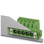 Phoenix Contact 10.16mm Pitch 2 Way Pluggable Terminal Block, Feed Through Plug, Cable Mount, Panel Mount, Screw