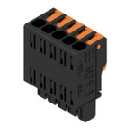 Weidmuller 5mm Pitch 5 Way Pluggable Terminal Block, Plug, PCB Mount