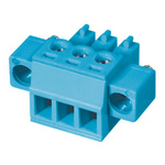 CUI Devices 3.81mm Pitch 10 Way Pluggable Terminal Block, Plug, Screw Mount