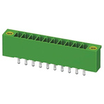 Phoenix Contact 3.5mm Pitch 2 Way Pluggable Terminal Block, Header, Through Hole, Screw Termination