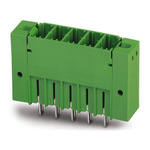 Phoenix Contact 7.62mm Pitch 6 Way Pluggable Terminal Block, Header, Solder Termination