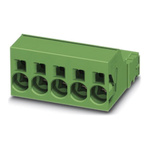 Phoenix Contact 10.16mm Pitch 5 Way Pluggable Terminal Block, Inverted Plug, Cable Mount, Spring Cage Termination