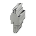 Phoenix Contact 4 Way Pluggable Terminal Block, Plug, Screw Termination