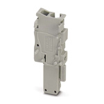 Phoenix Contact 1 Way Pluggable Terminal Block, Plug, Free Hanging (In Line), Screwless Termination