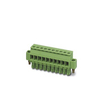 Phoenix Contact 3.81mm Pitch 15 Way Pluggable Terminal Block, Plug, Cable Mount, Screw Termination