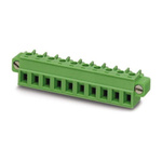 Phoenix Contact 7.62mm Pitch 5 Way Pluggable Terminal Block, Inverted Plug, Cable Mount, Screw Termination