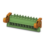 Phoenix Contact 3.5mm Pitch 13 Way Pluggable Terminal Block, Plug, Cable Mount, Screw Termination
