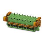 Phoenix Contact 3.5mm Pitch 7 Way Pluggable Terminal Block, Plug, Cable Mount, Spring Cage Termination