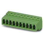 Phoenix Contact 3.81mm Pitch 13 Way Pluggable Terminal Block, Inverted Plug, Cable Mount, Screw Termination