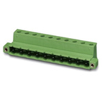 Phoenix Contact 7.62mm Pitch 5 Way Pluggable Terminal Block, Inverted Plug, Cable Mount, Screw Termination
