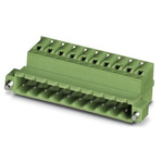Phoenix Contact 5.08mm Pitch 9 Way Pluggable Terminal Block, Inverted Plug, Cable Mount, Spring Cage Termination