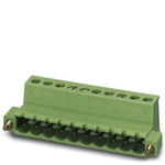 Phoenix Contact 5.08mm Pitch 8 Way Pluggable Terminal Block, Inverted Plug, Cable Mount, Screw Termination