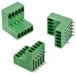 Wurth Elektronik 3.81mm Pitch 4 Way Pluggable Terminal Block, Header, PCB Mount, Solder Termination